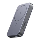 Kép 2/3 - Magnetic powerbank 10000mAh Ugreen PB206, USB + USB-C, 20W with stand function (black)