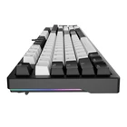 Kép 5/7 - Dareu EK104 Mechanical Keyboard Red Switch White-Black