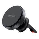 Kép 1/2 - Magnetic car holder witch charger Choetech T205-F, 15W (black)