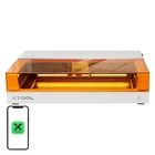 Kép 1/4 - 2-in-1 laser engraving machine xTool S1 40W All-in-One Kit (White)