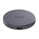 Kép 2/3 - Magnetic Wireless Charger MagFusion Aukey LC-MC10, 15W Qi2 (black)