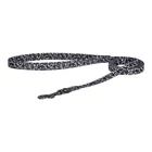 Kép 3/3 - Dogness cat leash 1,5m+harness walking set (black and white)