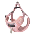 Kép 2/3 - Dogness cat leash 1,5m+harness walking set (pink)