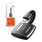 Kép 4/4 - Lightning to Lightning + AUX 3.5mm mini jack adapter, Mcdodo CA-6340 (black)