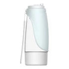 Kép 1/2 - Dogness D10 438ml Travel Bottle + 2-in-1 Pet Bowl (light blue)