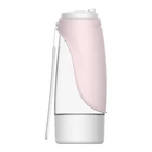 Kép 1/2 - Dogness D10 438ml Travel Bottle + 2-in-1 Pet conteiner (light pink)