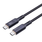 Kép 3/4 - USB-C to USB-C Cable Aukey CB-MCC101, 100W, 1m (black)