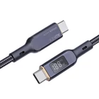 Kép 4/4 - USB-C to USB-C Cable Aukey CB-MCC101, 100W, 1m (black)