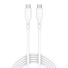 Kép 1/5 - USB-C to USB-C Cable Aukey CB-SCC102, 100W, 1.8m (white)