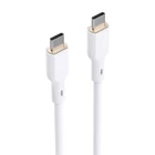 Kép 3/5 - USB-C to USB-C Cable Aukey CB-SCC102, 100W, 1.8m (white)