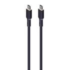 Kép 3/4 - USB-C to USB-C Cable Aukey CB-SCC142, 140W, 1.8m (black)