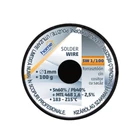 Kép 2/2 - Home SW 1/100 forrasztóón, 1mm, 100g, európai gyártótól származó kiváló minőségű forrasztóón, összetétel: SN/PB: 60/40%, gyanta_ 2,0%