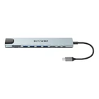 Kép 2/2 - BlitzWolf BW-TH5 10 az 1-ben USB-C dokkolóállomás (ezüst)