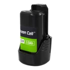 Kép 1/4 - Battery For Power Tools Green Cell PTBO12V3, Bosch GBA 12V 3Ah 1600A00X79