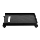 Kép 2/3 - Desktop computer stand, on wheels (black) 15 kg