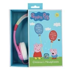 Kép 4/4 - Wired headphones for Kids OTL Peppa Pig Glitter (pink)