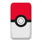 Kép 2/5 - Magnetic powerbank OTL 5000 mAh, USB-C 15W, Pokemon Pokeball with stand (red-white)