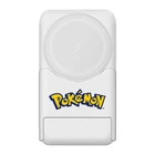 Kép 3/5 - Magnetic powerbank OTL 5000 mAh, USB-C 15W, Pokemon Pokeball with stand (red-white)