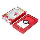 Kép 5/5 - Magnetic powerbank OTL 5000 mAh, USB-C 15W, Pokemon Pokeball with stand (red-white)