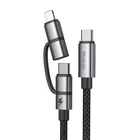 Kép 2/3 - Mcdodo 2in1 cable CA-0450 USB-C to USB-C + Lightning, 1.2 m