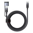 Kép 2/3 - 2-in-1 USB-C to USB-C + Magsafe 3 cable Mcdodo CA-0140, 2m (black)