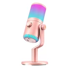 Kép 1/3 - Maono DM30RGB Microphone Pink