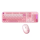Kép 2/2 - MOFII Lovely 2.4G Wireless Keyboard + Mouse Set (Pink)