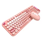 Kép 1/2 - MOFII Lovely 2.4G Wireless Keyboard + Mouse Set (Pink)