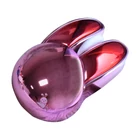 Kép 2/2 - MOFII Wireless+Bluetooth Mouse Rabbit M6DM Chromed (Pink)