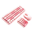 Kép 1/2 - MOFII Wireless Keyboard+Numeric Keypad+Mouse 3in1 2.4G (Pink)