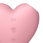 Kép 3/5 - Clitoral massager Satisfyer Cutie Heart Light Red (pink)