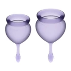 Kép 2/3 - Menstrual Cup Feel Good Satisfyer (purple)