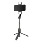 Kép 2/2 - Gimbal/stand with light APEXEL Q08d (black)