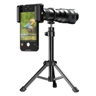 Kép 2/3 - APEXEL 36X camera lens APL-36XJJ020 with tripod (black)