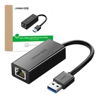 Kép 2/2 - USB 3.0 to RJ45 Network Adapter Ugreen CR111, Gigabit Ethernet (Black)