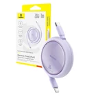 Kép 8/8 - USB Cable Baseus Free2Pull USB-C to iP 20W 1m (purple)
