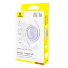 Kép 6/8 - USB Cable Baseus Free2Pull USB-C to iP 20W 1m (purple)