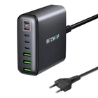Kép 1/5 - BlitzWolf BW-S26 hálózati töltő, 250W (fekete)
