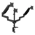 Kép 1/2 - Triple monitor mount 17-32" Huanuo HNTS3B-UK