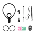 Kép 3/3 - Magnetic Collar Bracket POV PULUZ for Action Cameras / Phones (Black)