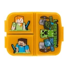 Kép 1/3 - Lunch Box for Kids STOR 40420 3 Compartments Minecraft (orange&green)