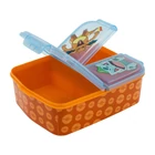 Kép 2/3 - Lunch Box for Kids STOR 8020 3 Compartments Pokemon (orange&blue)