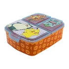 Kép 1/3 - Lunch Box for Kids STOR 8020 3 Compartments Pokemon (orange&blue)