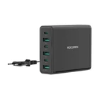 Kép 2/2 - Rocoren power charger 3x USB-C, 3x USB-A, 60W (black)
