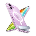 Kép 2/3 - Torras Pstand Series Case for iPhone 16 Plus (transparent)