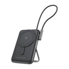 Kép 1/2 - Choetech B735 magnetic powerbank 10000mAh 20W PD + USB-C cable (black)