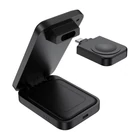 Kép 3/3 - Magnetic 3-in-1 charger Choetech T611-F 15W for iPhone 12/13/14/15 series