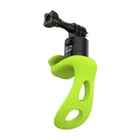 Kép 2/2 - Telesin multifunctional silicone mount for sports cameras (green)