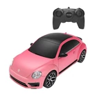 Kép 1/4 - RASTAR R/C 1_24 Volkswagen Beetle távirányítós autó - színváltoztató (rózsaszín)