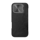 Kép 2/4 - Etui Nillkin Qin Prop Leather iPhone 16 (czarny)